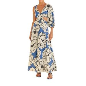 FARM Rio Floral Paula Maxi Dress